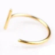 Stainless Steel Fake Lip Ring