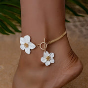 Vintage Floral Anklet