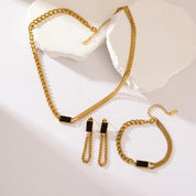 Waterproof Stainless Steel Jewelry Set