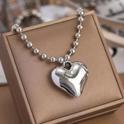 Large Ball Pendant Necklace
