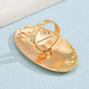 Obeja Oval Ring Set – 2 Pieces