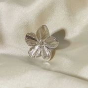 Trendy Floral Metal Ring