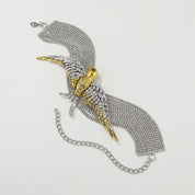 All-Crystal Swallow Necklace
