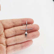 Stainless Steel Fake Lip Ring