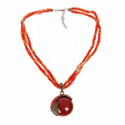 Crystal Teardrop Necklace