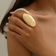 Obeja Oval Ring Set – 2 Pieces