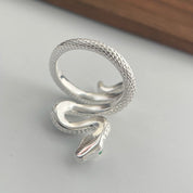 Georgina Sterling Silver 925 Snake Ring – Large Design