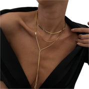 Multi-Layer Snake Chain Necklace