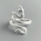 Georgina Sterling Silver 925 Snake Ring – Large Design