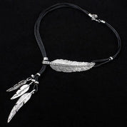 Georgina Bohemian Feather Necklace