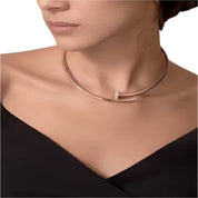 Elegant Nail-Shaped Necklace