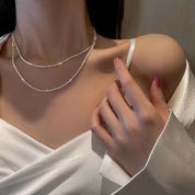 Georgina Beaded Collarbone Necklace