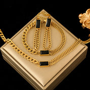 Waterproof Stainless Steel Jewelry Set