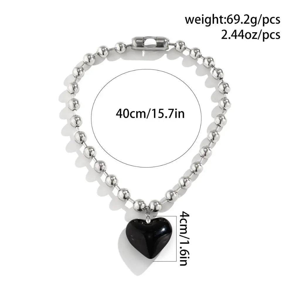 Large Ball Pendant Necklace