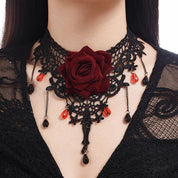 Gothic Lace Choker