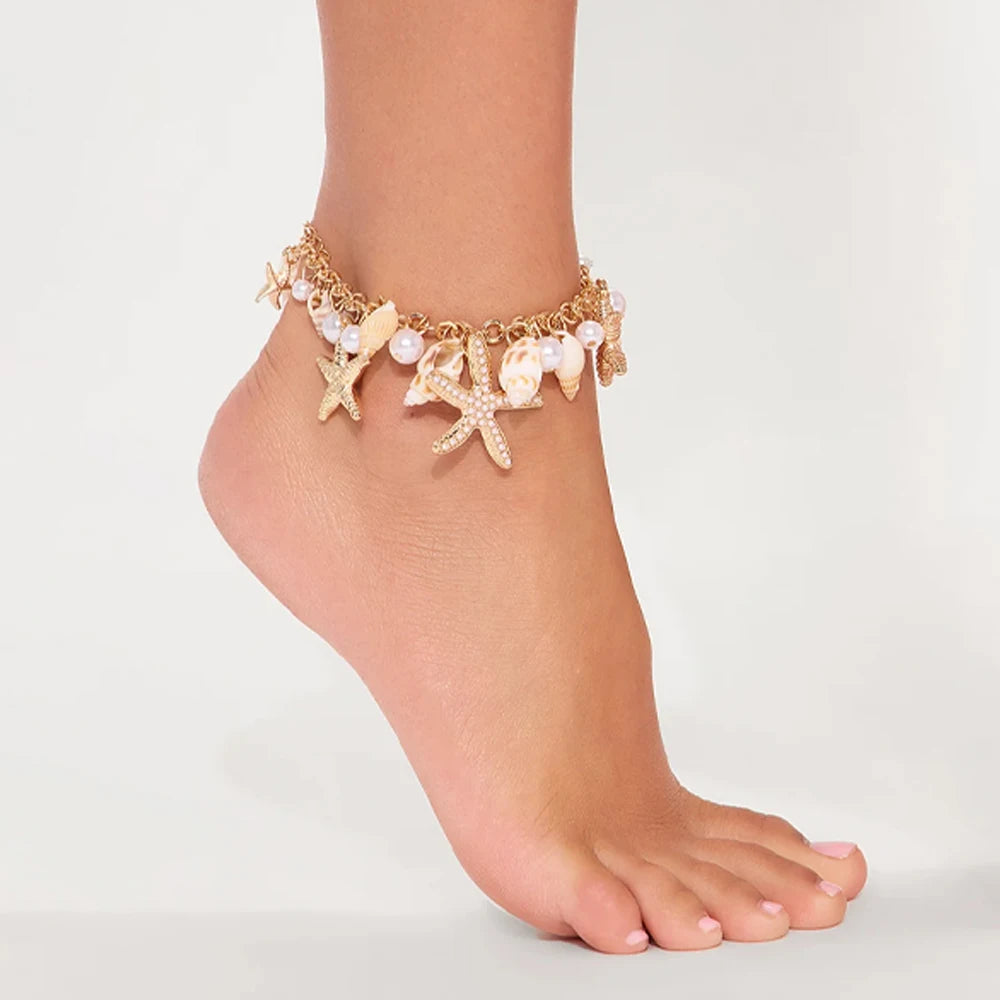 Barefoot Starfish Anklet