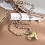 Large Ball Pendant Necklace