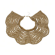 Elegant Handmade Wooden Bead Necklace