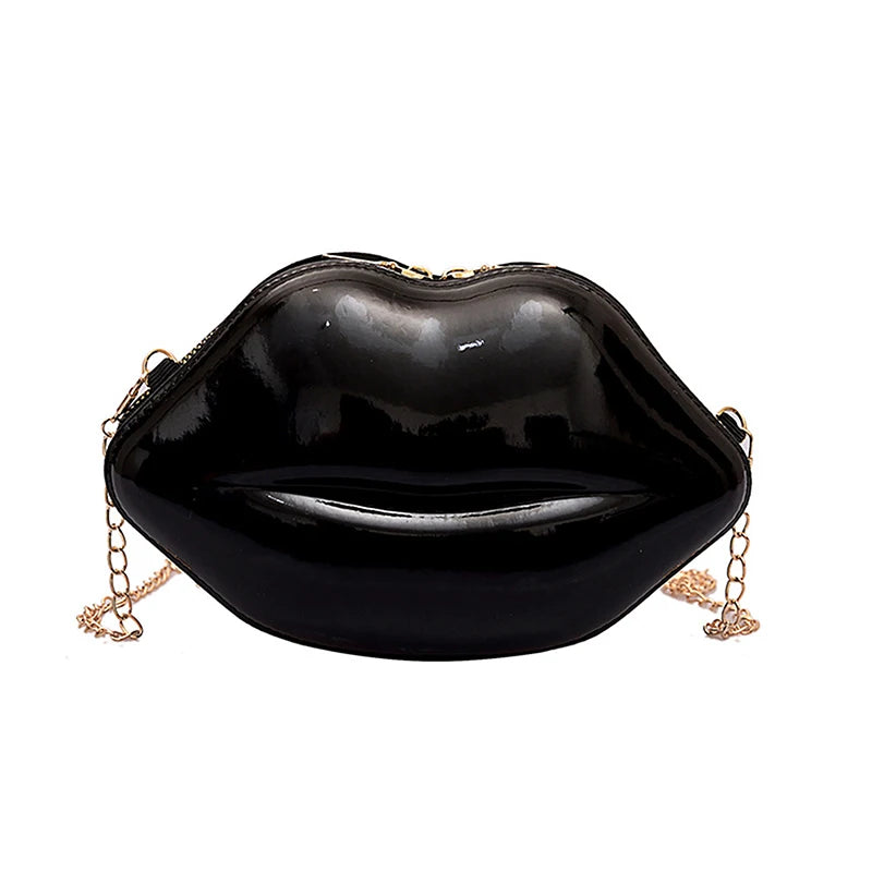 Creative Lip-Shaped Shoulder Bag