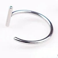 Stainless Steel Fake Lip Ring