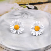 Double-Layer Floral Earrings