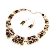 Tiger Jewelry Set – Necklace & Earrings