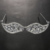 Elegant Crystal Frame Party Glasses