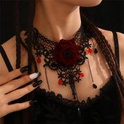Gothic Lace Choker