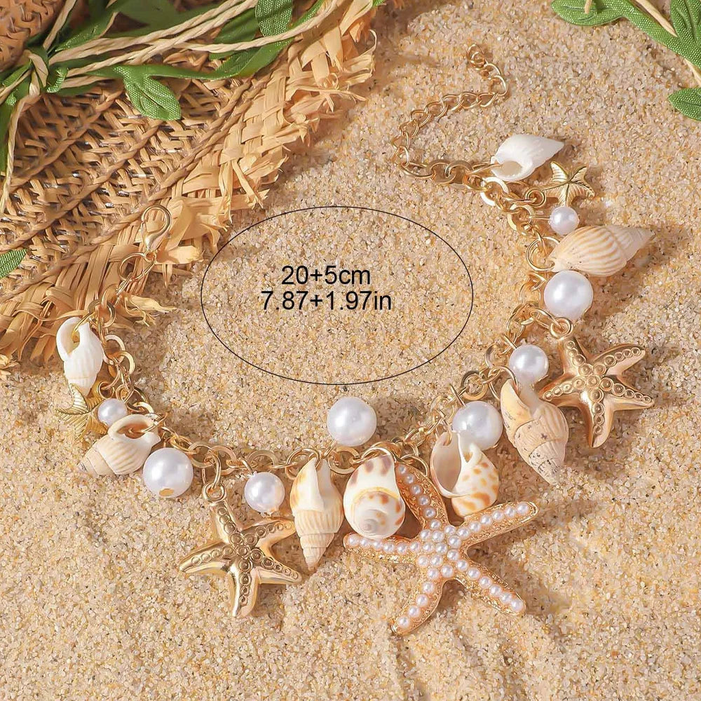 Barefoot Starfish Anklet