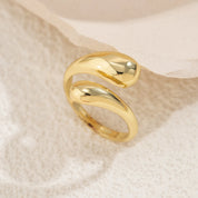 Open Band Smooth Surface Ring