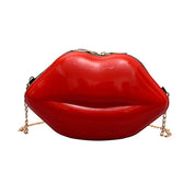 Creative Lip-Shaped Shoulder Bag