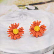 Double-Layer Floral Earrings