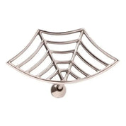 Spider Web Design Stud Earrings
