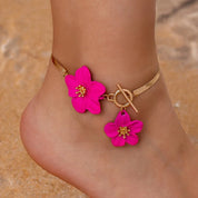 Vintage Floral Anklet