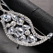 Elegant Crystal Frame Party Glasses