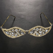 Elegant Crystal Frame Party Glasses