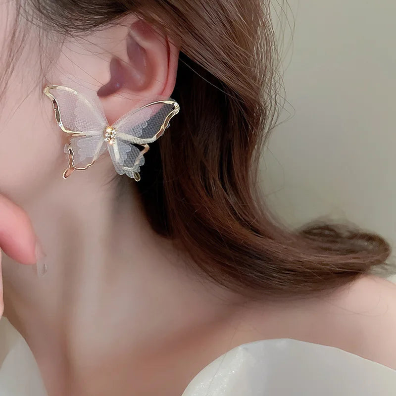 Butterfly Drop Earrings