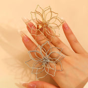 Multi-Layer Large Flower Statement Ring