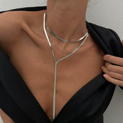 Multi-Layer Snake Chain Necklace