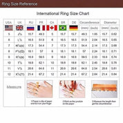 New Zirconia-Studded Wedding Rings Set