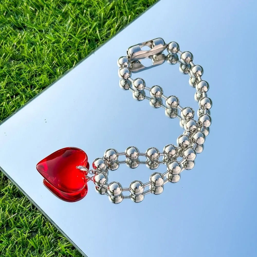 Large Ball Pendant Necklace