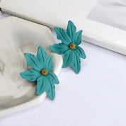 Double-Layer Floral Earrings