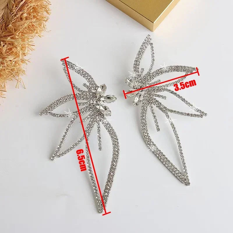 Luxury Zircon-Studded Earrings