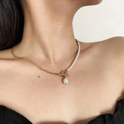 Georgina Beaded Collarbone Necklace