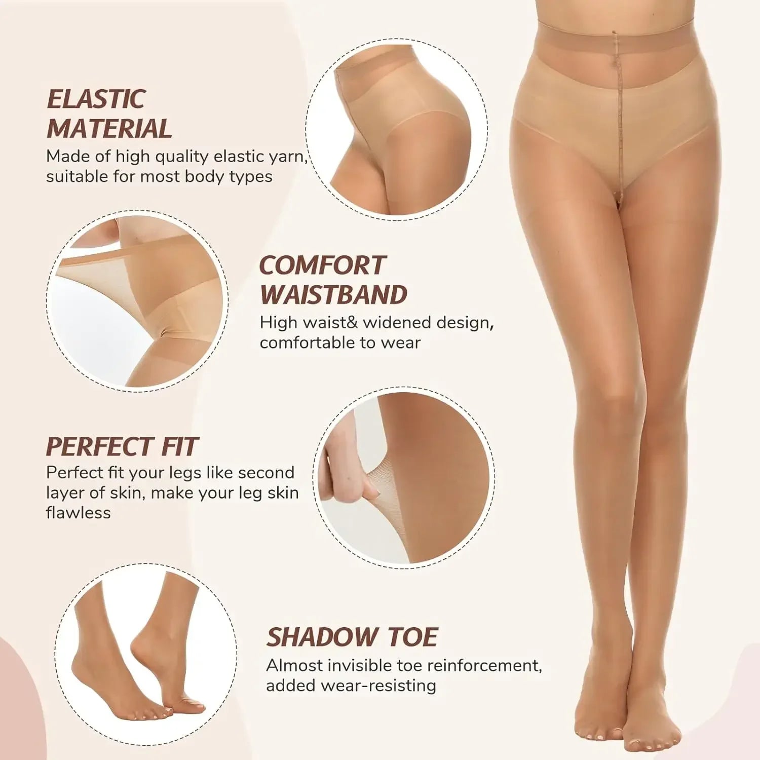 Ultra Stretchy Long Socks