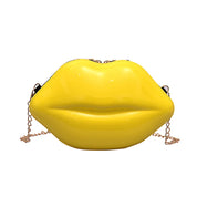 Creative Lip-Shaped Shoulder Bag