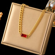 Waterproof Stainless Steel Jewelry Set