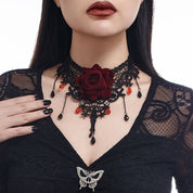 Gothic Lace Choker