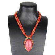 Crystal Teardrop Necklace