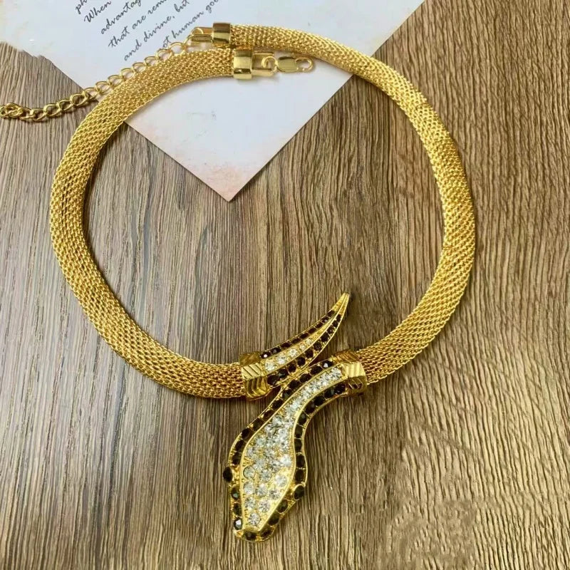 Georgina Luxury Snake Chain Necklace